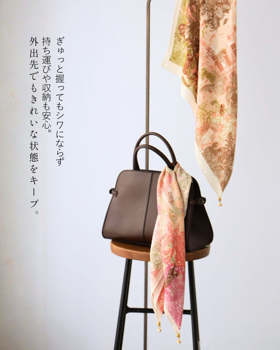 【母の日ギフト】母の日限定！ストール×お花セット マグネット ストール