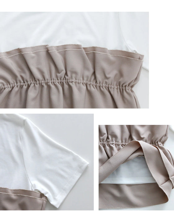 楽キレイ！ そのまま お出かけ ビスチェ風セットアップ