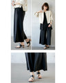 Soft texture. Wide pants. 