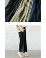 Soft texture. Wide pants. 