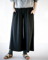 Soft texture. Wide pants. 
