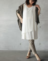 OTONA original. A friend to adults. Layered tank 