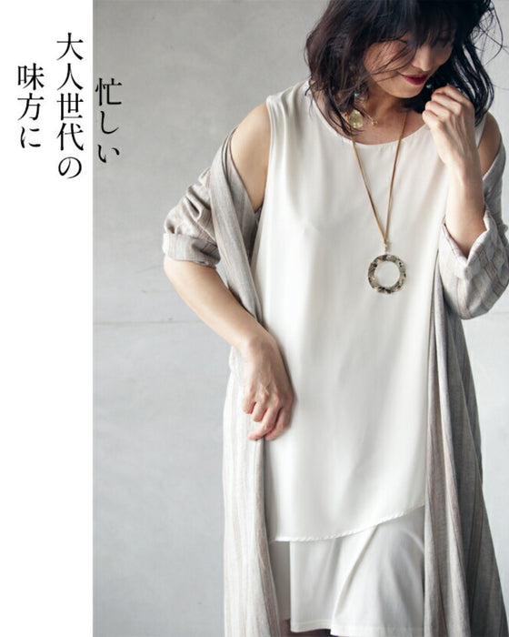 OTONA original. A friend to adults. Layered tank