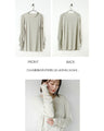 Versatile and versatile! Cuffed sleeve top