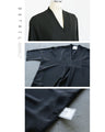 洗練された旬セレブ。Vネックブラウスチュニック『ブラック』