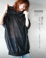 Leave a lasting impression. A see-through hoodie for adults.