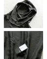 Leave a lasting impression. A see-through hoodie for adults.