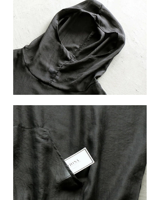 Leave a lasting impression. A see-through hoodie for adults.