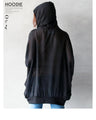 Leave a lasting impression. A see-through hoodie for adults.