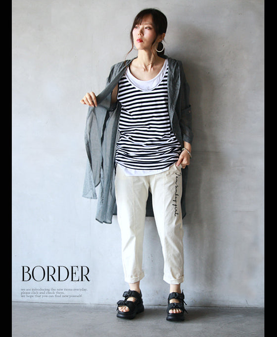【アウトレット返品交換不可】リアルに使える主役級タンク。ボーダー