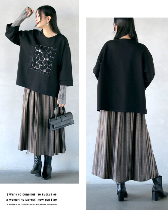 この風合い。ほっこり暖か。『グレー』