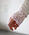 An OTONA original. The soft lace sleeves add a touch of adult sensuality.