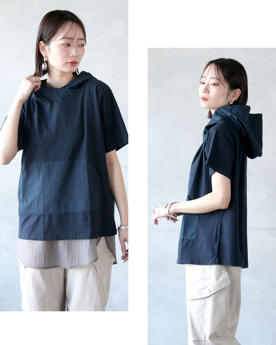 雰囲気上手な私をつくるスタンドネックTシャツ