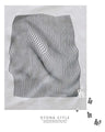 Carefully designed silhouette and different materials. Cool illusion art print. 