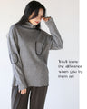 Ribbed knit with cute pocket accents