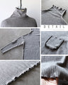 Ribbed knit with cute pocket accents