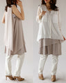 OTONA original. A friend to adults. Layered tank 