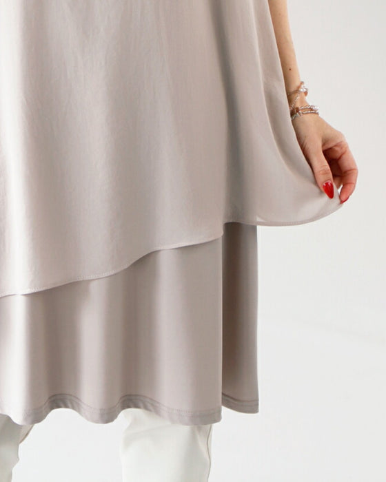 OTONA original. A friend to adults. Layered tank