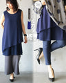OTONA original. Tops for adults. Layered tank 