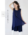 OTONA original. Tops for adults. Layered tank 
