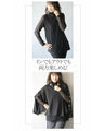 Be it the main piece or layered. Create an atmosphere with just one piece! Sheer top in black