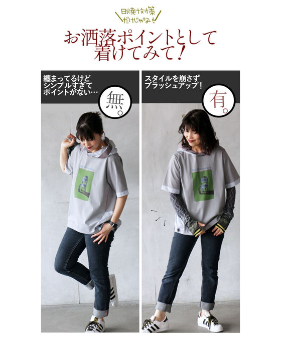 日本製。手元を止まり木に。可愛過ぎるアームカバー『ネイビー』