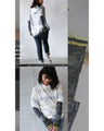 Made in Japan. A perch for your hands. Super cute arm covers in navy
