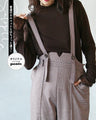 Houndstooth overalls 