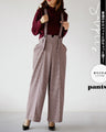 Houndstooth overalls 