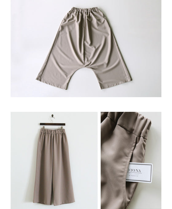 小粋な大人のパンツスタイルにはコスパ最強「エレガントサルエル」を選ぶべし