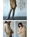 OTONA original. Vintage satin parka in light brown for winter