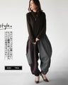 OTONAオリジナル。 パンツ 冬の、サルエル『ブラウン』