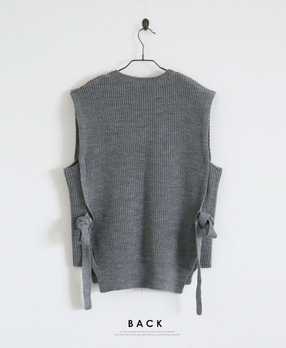 【セール商品返品交換不可】絶対買いでしょ旬感ニットベスト