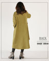 『Yellow』A cute knitted dress with round pockets