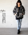 Fluffy, cool and cute warm blouson 