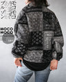 Fluffy, cool and cute warm blouson 