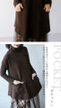 A cute knit for adults that will make you look slimmer with its long ribbed sleeves