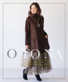 A cute knit for adults that will make you look slimmer with its long ribbed sleeves