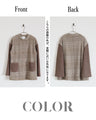 OTONA original. Makes every move feminine. A cozy knit top made of luxurious lace in beige