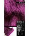 OTONA original. Makes every move feminine. A cozy knit top made of luxurious lace in purple