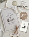 OTONA chouchou original. Stationery notebook A5 size miscellaneous goods French bulldog illustration interior book perfect binding plain memo pad