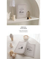 OTONA chouchou original. Stationery notebook A5 size miscellaneous goods French bulldog illustration interior book perfect binding plain memo pad