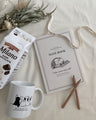 OTONA chouchou original. Stationery notebook A5 size miscellaneous goods French bulldog illustration interior book perfect binding plain memo pad