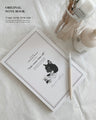 OTONA chouchou original. Stationery notebook A5 size miscellaneous goods French bulldog illustration interior book perfect binding plain memo pad
