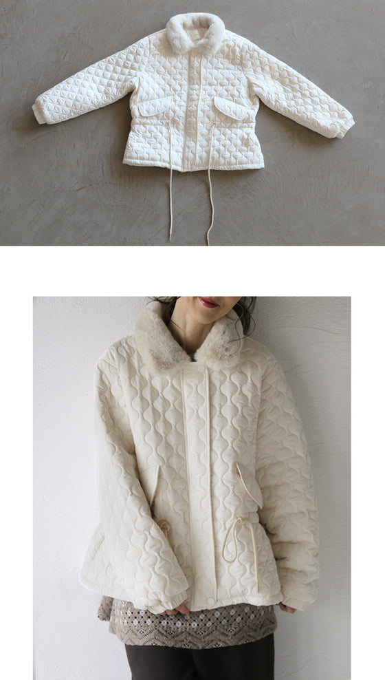 【セール商品返品交換不可】もう手離せない 暖かくて幸せ フェイクファー付きジャケット