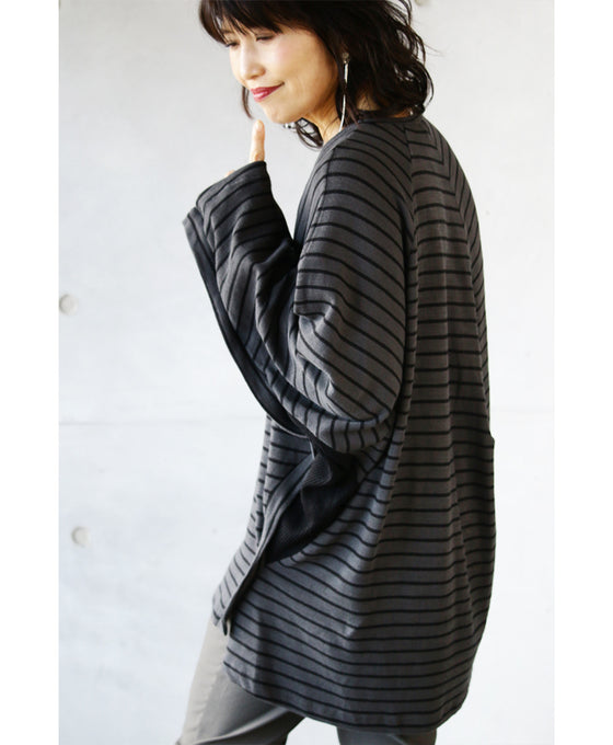 【セール商品返品交換不可】ただのボーダーじゃないんです ニット トップス