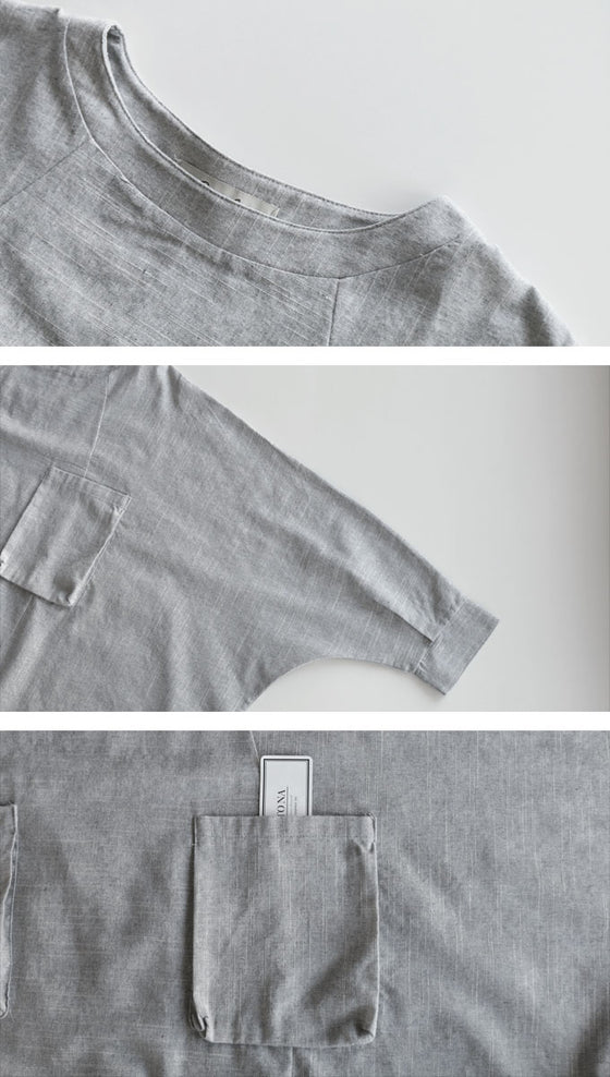 【セール商品返品交換不可】大人のゆる感 ビッグシルエットチュニック