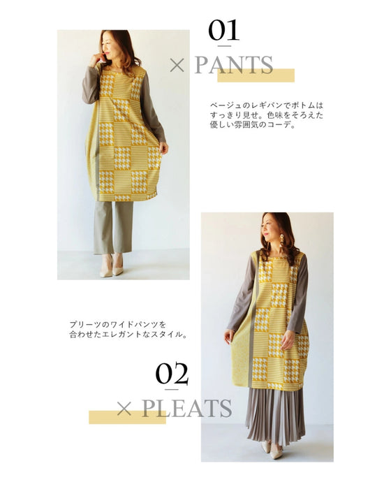 A tunic dress that is both