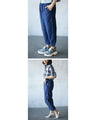 Denim-style pants that are easy to wear
