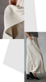 [Outlet item, no returns or exchanges] High-waisted wrap pants that look stylish just by wearing them